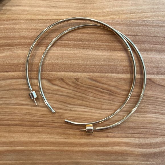 Jennifer Fisher 2” Hoops - Picture 2 of 2